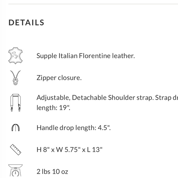 RARE DUSTY BLUE Small Satchel Dooney and Bourke - Picture 5 of 5